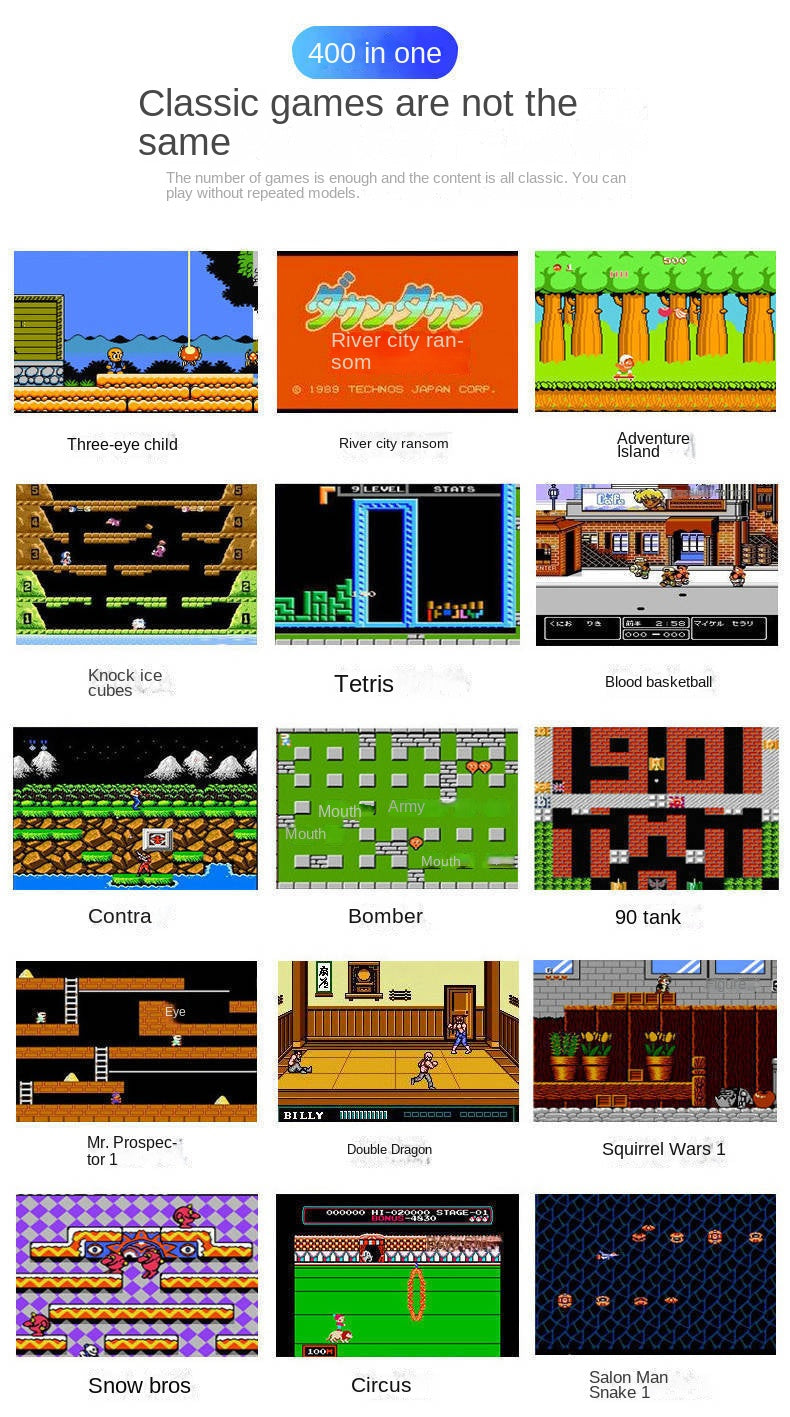CONSOLA RETRO SUP GAME BOX® 2022